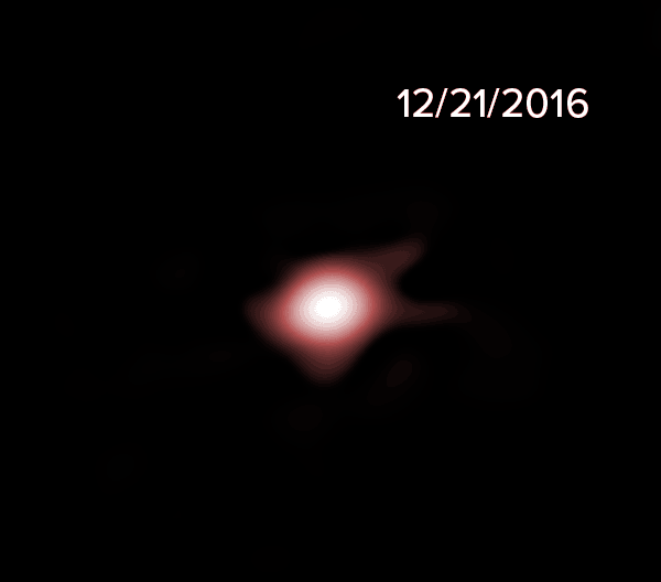 Enduring ‘Radio Rebound’ by Gamma Ray Burst