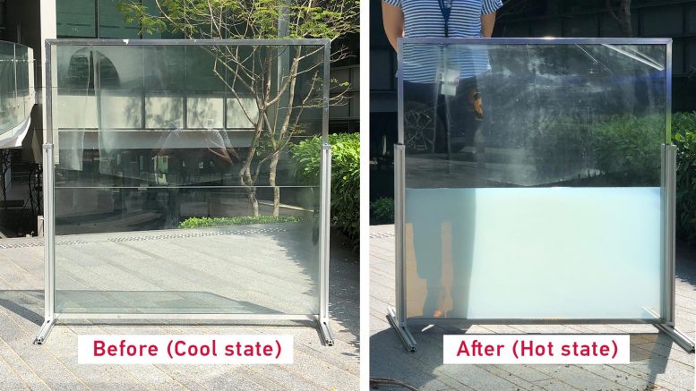 Energy Saving Liquid Window Demonstration