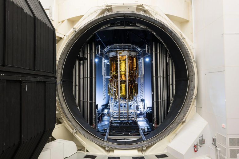 Environmental Testing Blue Origin Blue Moon Mark 1 (MK1) Lunar Lander