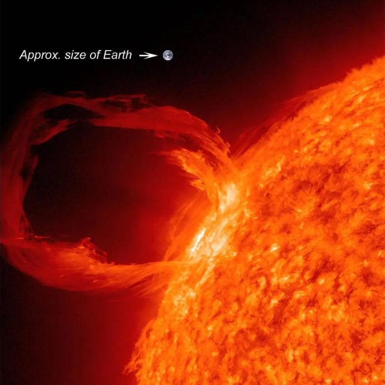 Eruptive Solar Prominence