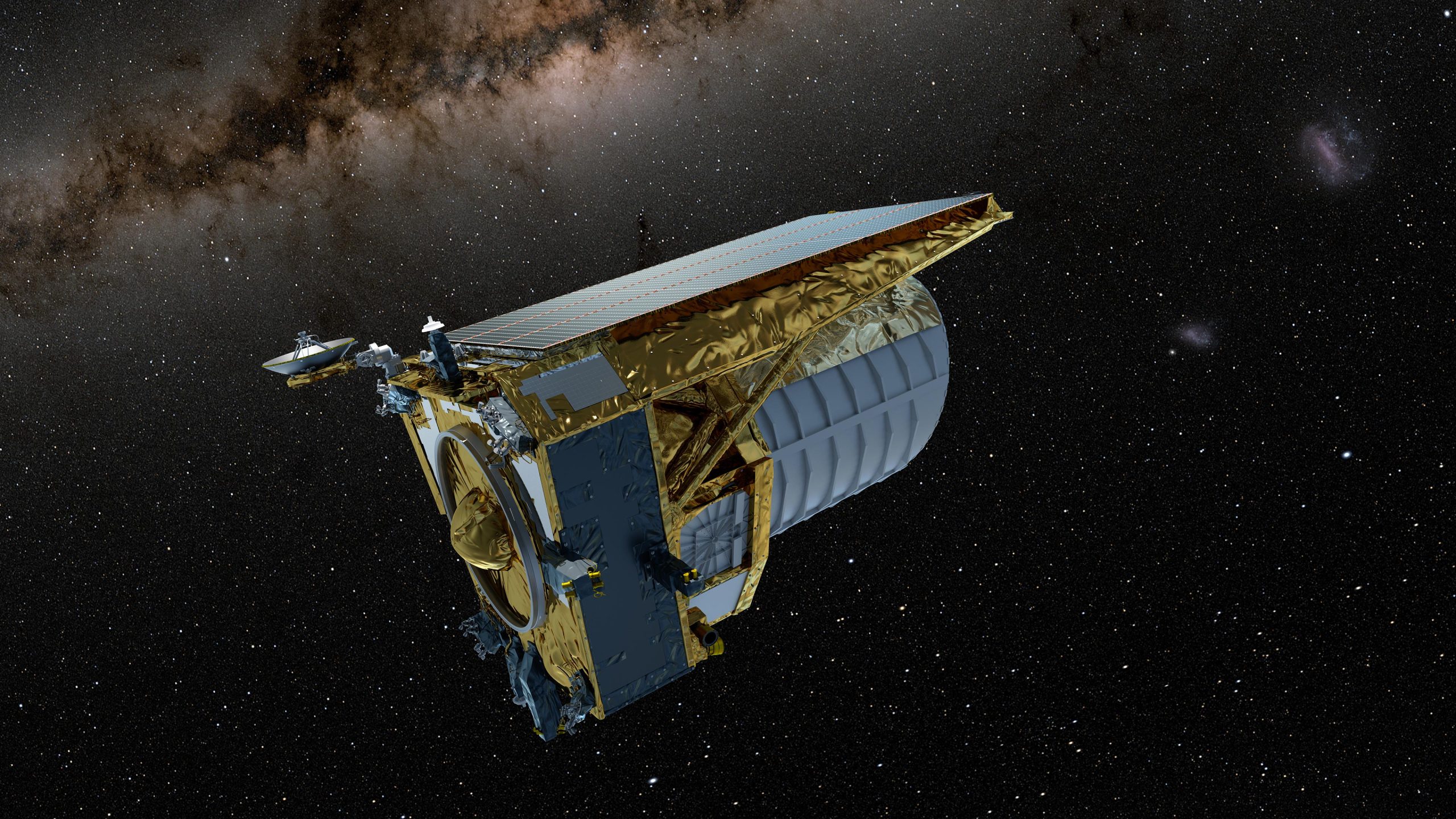 Pesawat ruang angkasa Euclid mulai diluncurkan – Teleskop luar angkasa baru akan menjelajahi alam semesta yang gelap