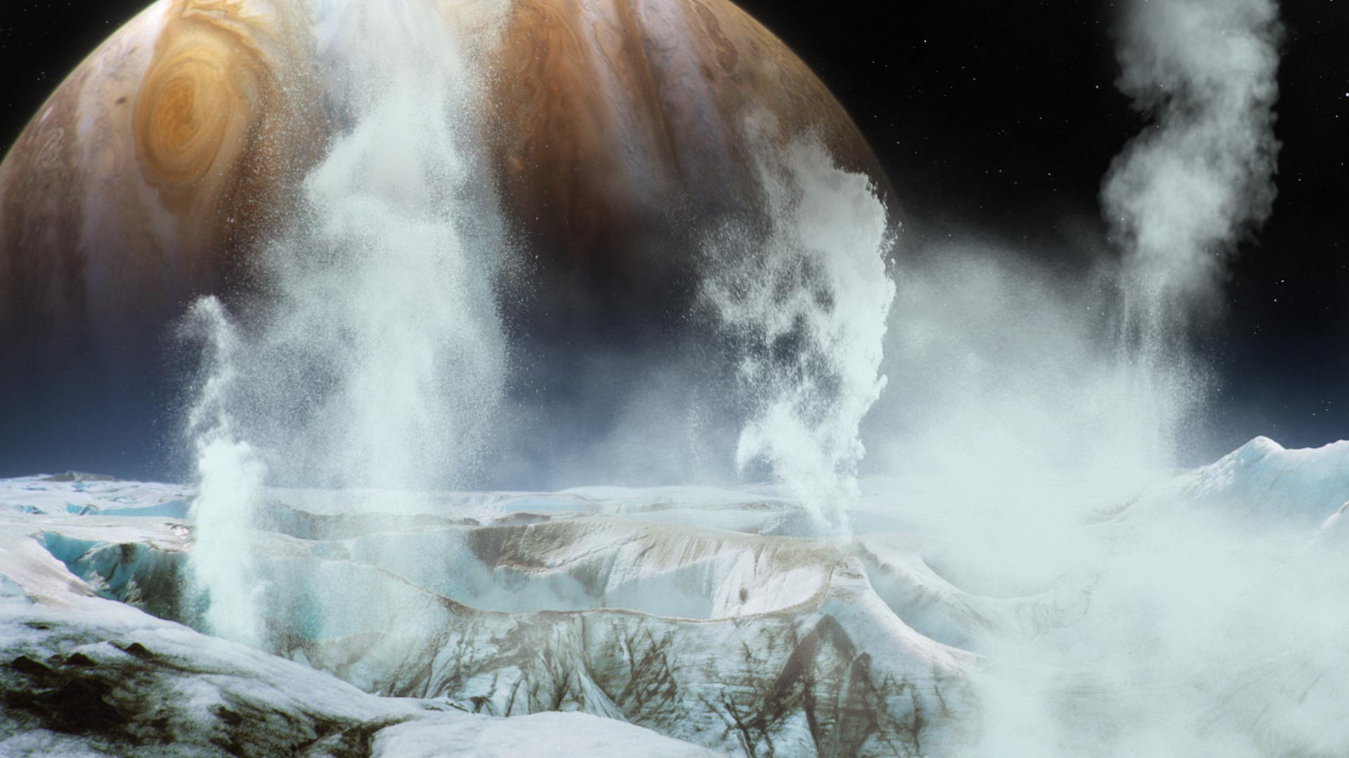Are Water Plumes Spraying From Jupiter’s Moon Europa? NASA’s Europa Clipper Spacecraft Is on the Case - SciTechDaily