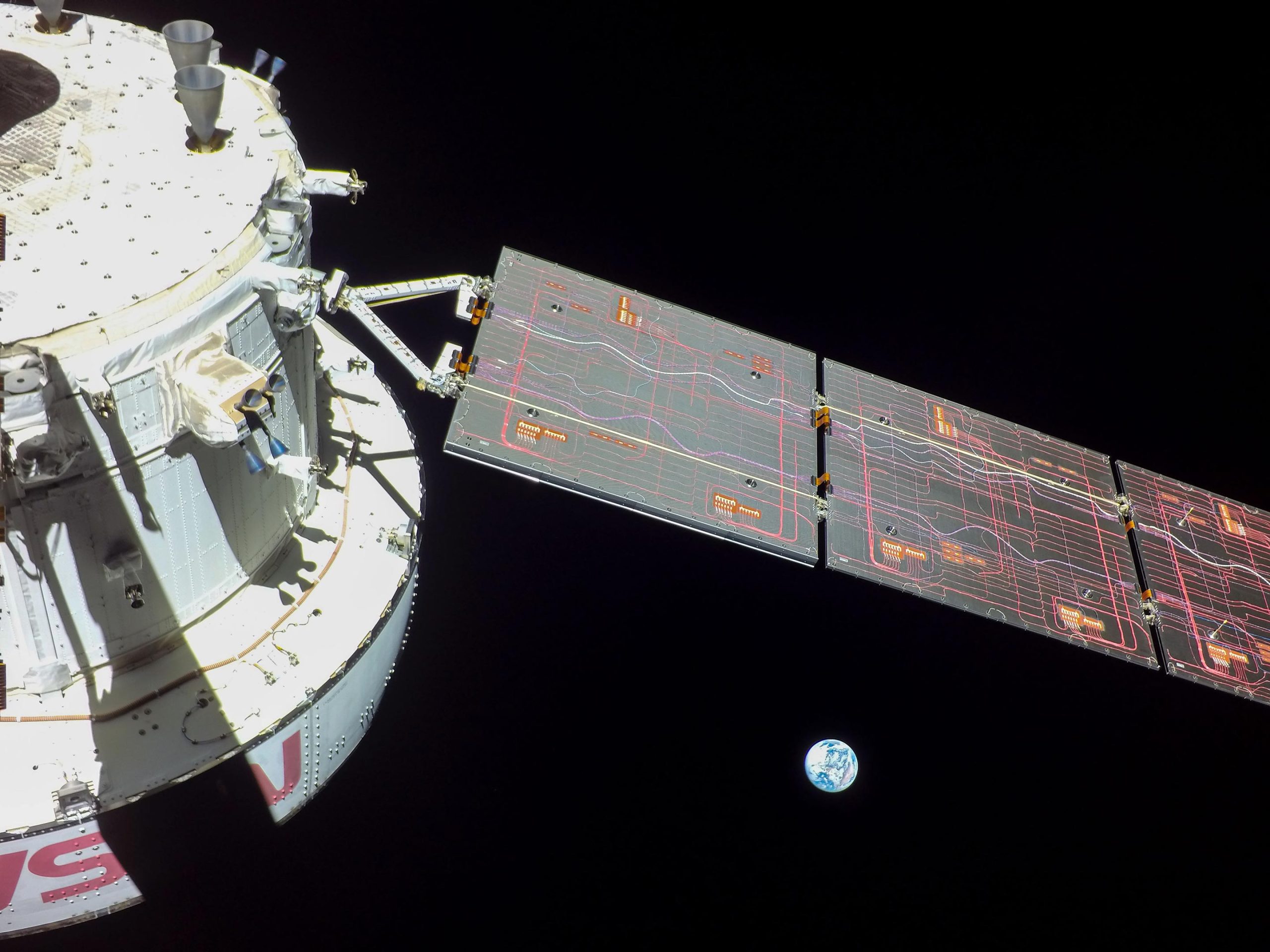 NASA’s Artemis I – Orion-ruimtevaartuig komt in een baan om de maan