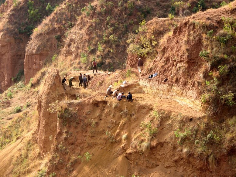 Excavation Near the Village of Leilao in Yunnan