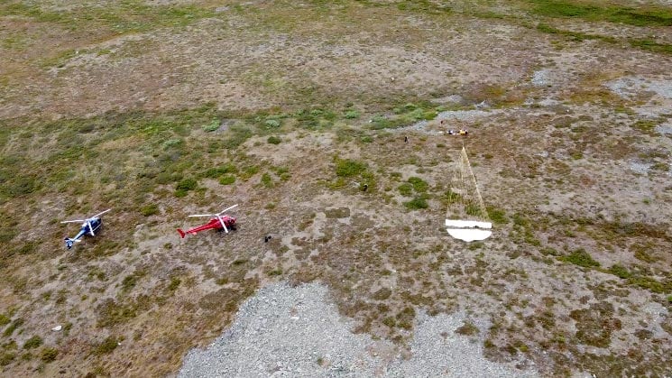 ExoMars Parachute High Altitude Drop Test