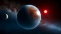 Exoplanet Cool Star Art Concept Illustration