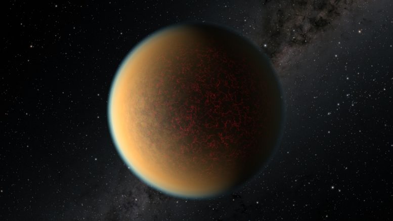 Exoplanet GJ 1132 b Illustration