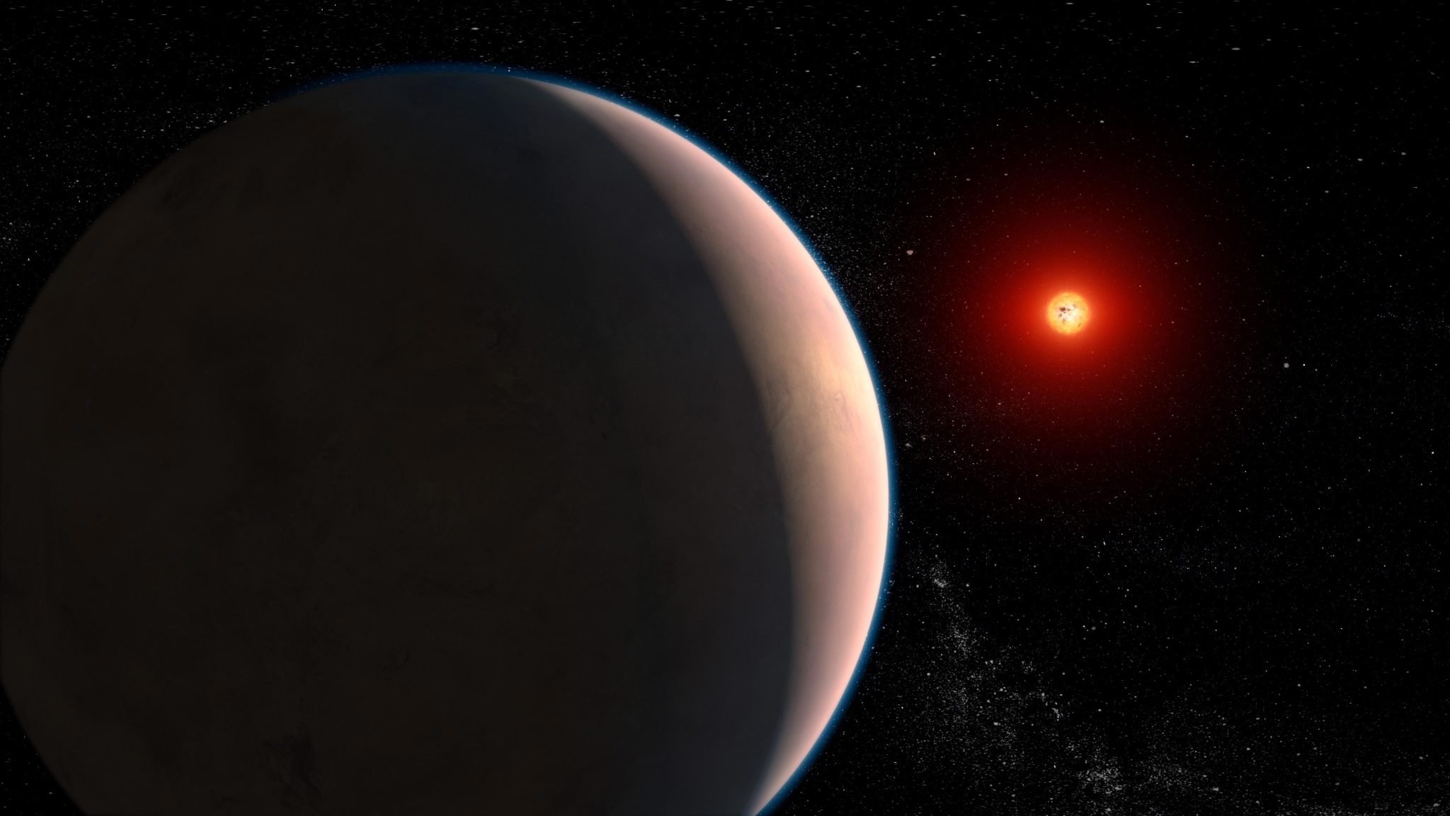 Το τηλεσκόπιο Webb ανιχνεύει υδρατμούς, αλλά από έναν βραχώδη πλανήτη ή το αστέρι του;