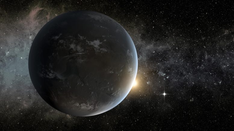 Exoplanet Kepler-62f Super Earth Planet