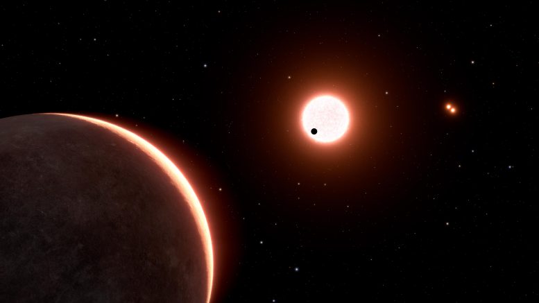 Exoplaneta LTT 1445Ac