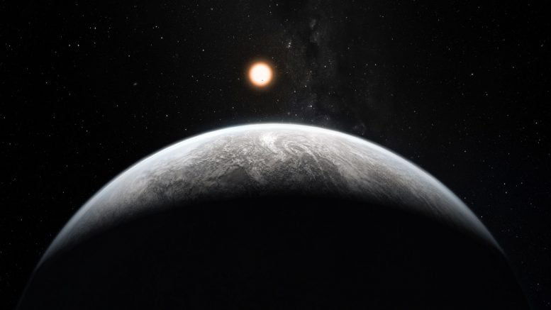 Exoplanet Orbits Star
