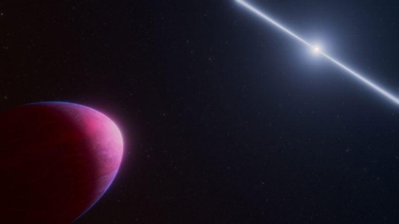 Exoplanet PSR J2322 2650b and Pulsar