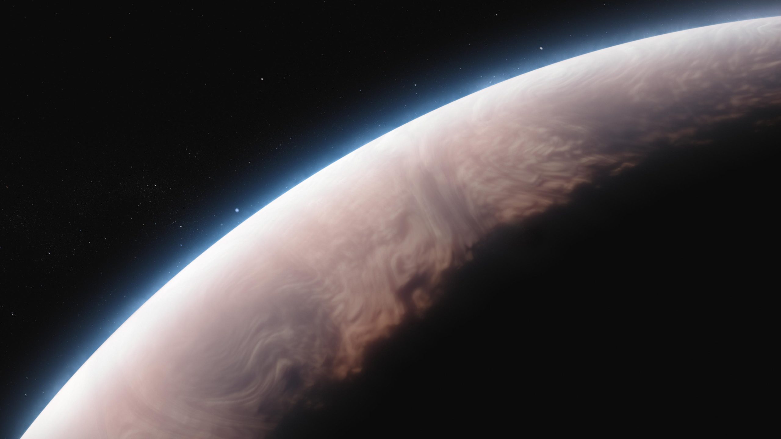 Quarzeis umhüllt die feurige Atmosphäre des heißen Exoplaneten Jupiter