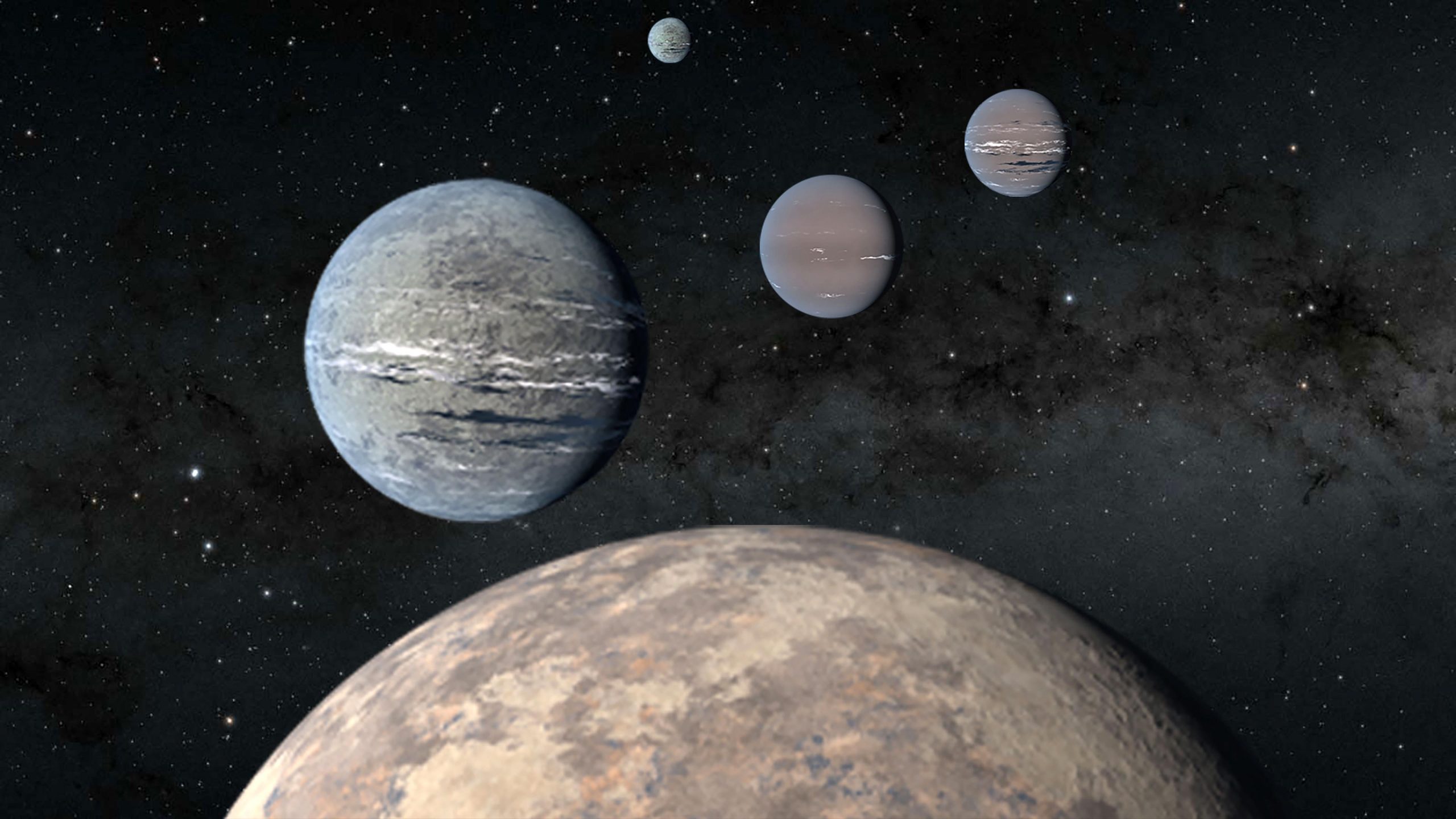 Four exoplanets – including a super-Earth planet – discovered by high school students
