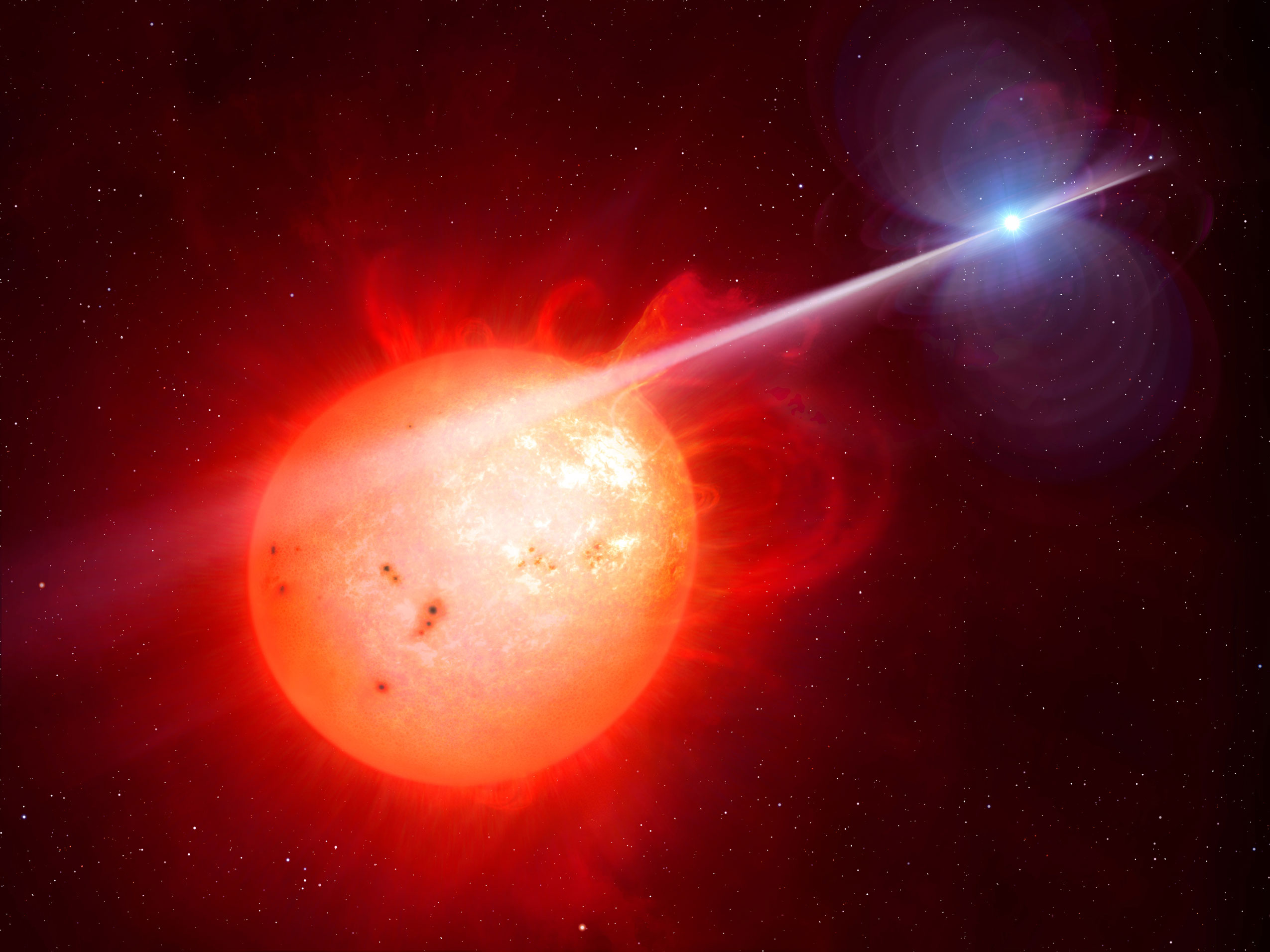 Astronomers Discover Rare White Dwarf Pulsar