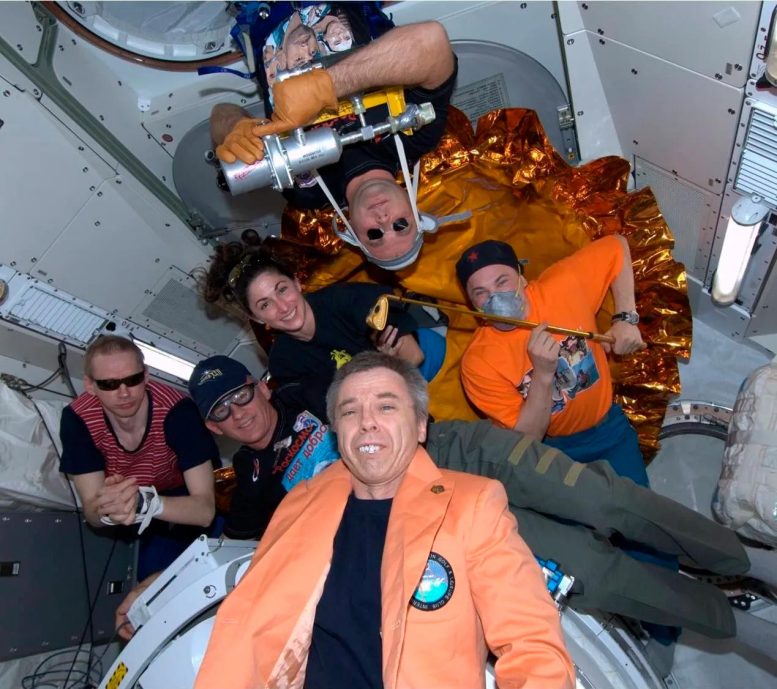 Expedition 21 Astronauts Halloween