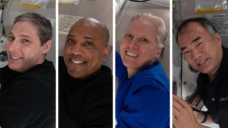 Expedición 64 ingenieros de vuelo y miembros de la tripulación para SpaceX-1