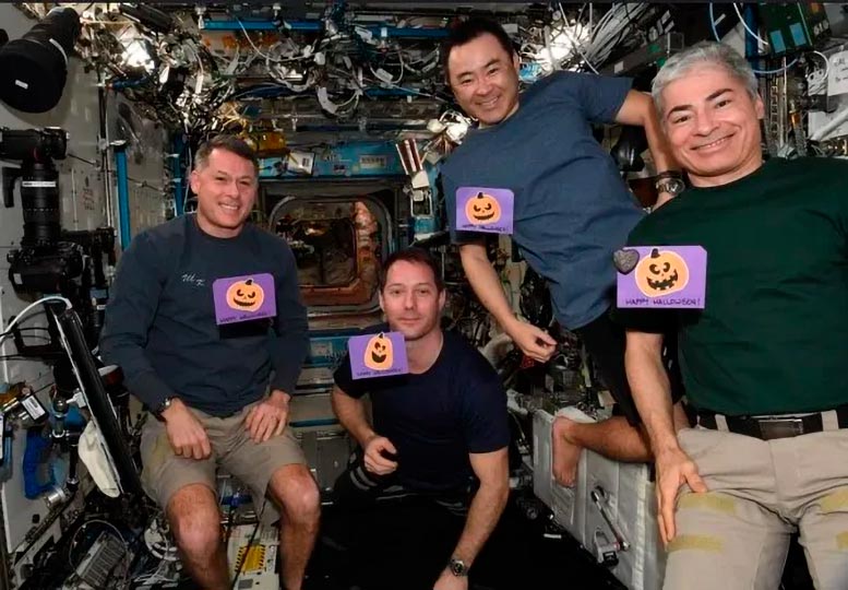 Expedition 66 Astronauts Halloween