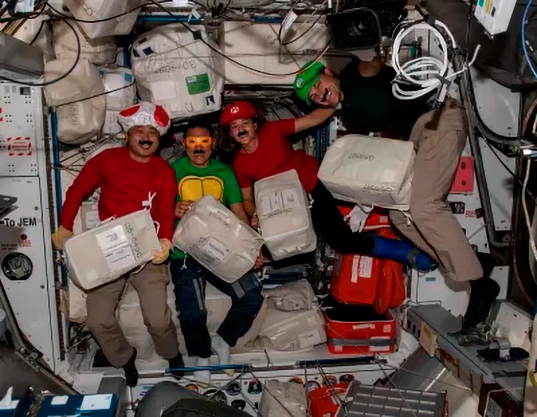Expedition 68 Astronauts Halloween