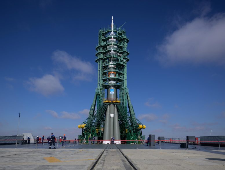 Expedition 70 Soyuz Rocket Rollout