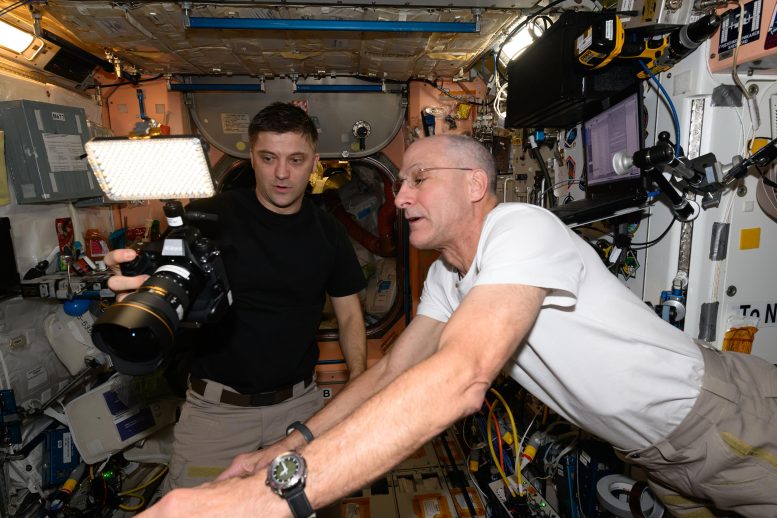 Expedition 71 Flight Engineers Matthew Dominick and Don Pettit