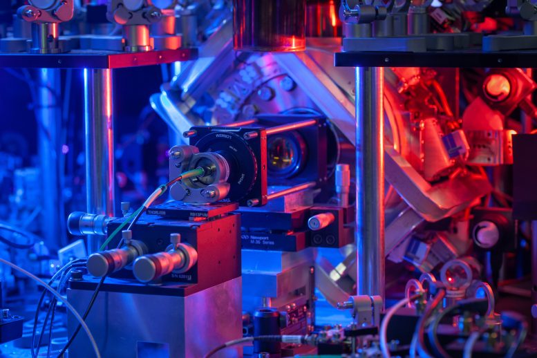 Experimentos em computação quântica nas instalações Beecroft, Oxford University Physics