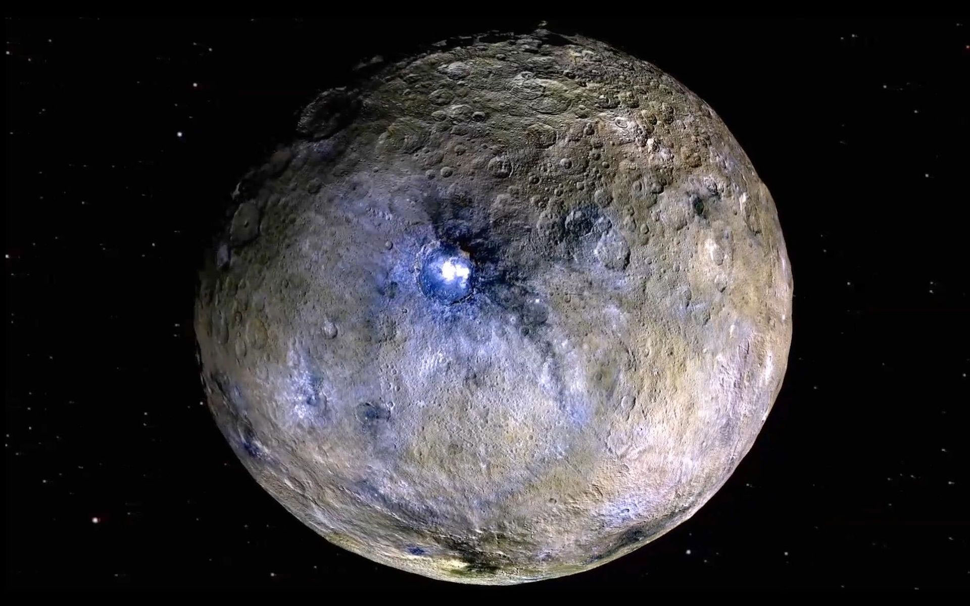 Para ilmuwan menentukan sumber aktivitas geologis tak terduga dari planet Ceres