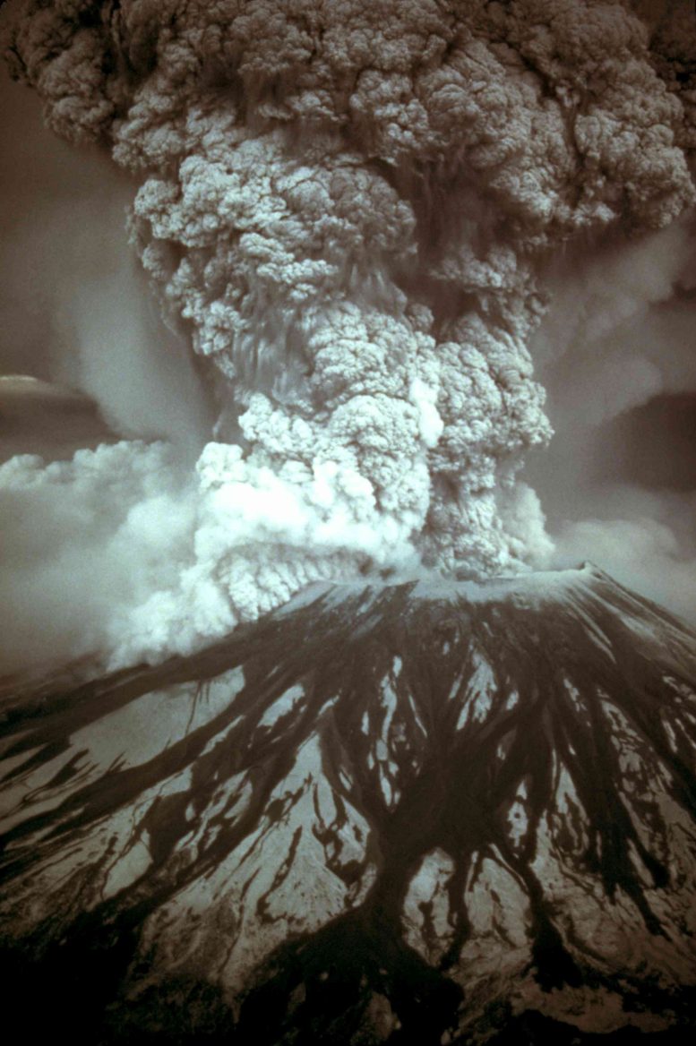 Explosive Volcanic Eruption and Ash Plume