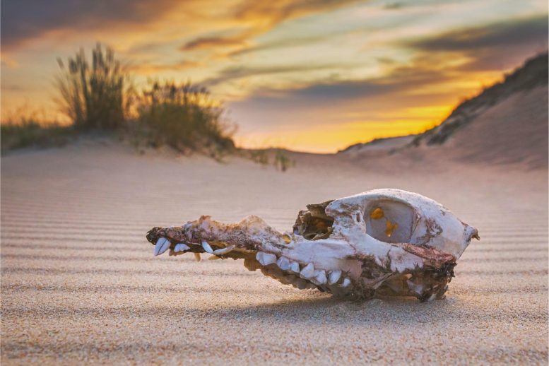 Extinction Concept Animal Skull