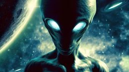 Extraterrestrial Alien Life Illustration