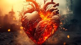 Extreme Heat Cardiology Heart Concept Art