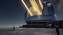 Extremely Large Telescope (ELT) in Operation Rendering