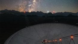 FAST Telescope Starry Sky Crop