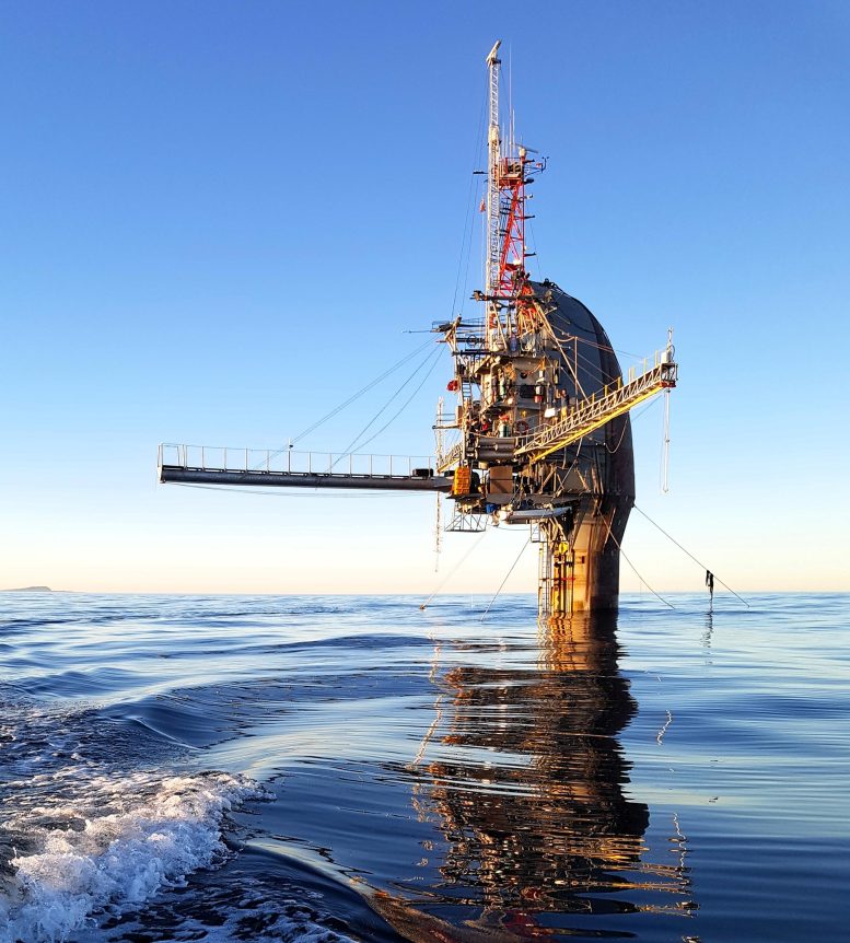 FLIP (FLoating Instrument Platform) Pacific Ocean