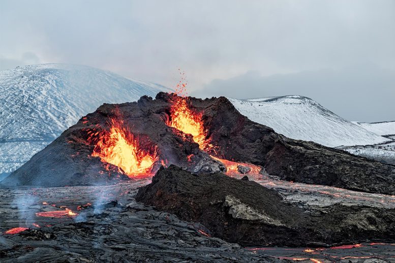 Fagradalsfjall Iceland Volcanic Eruption