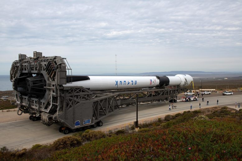 Falcon 9 Rocket Carrying Copernicus Sentinel-6