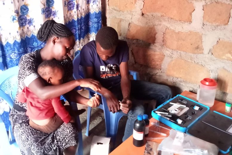 Family in Rural Kenya Tests Water Quality