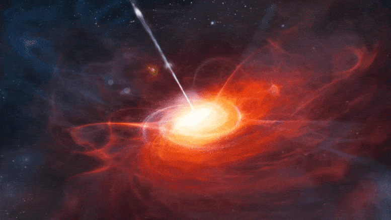 Supermassive Black Holes Feast Under Pressure