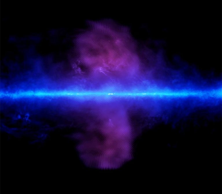 Common Origin of Colossal Fermi Bubbles and Galactic Center XRay