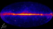Fermi Gamma-Ray Sky View