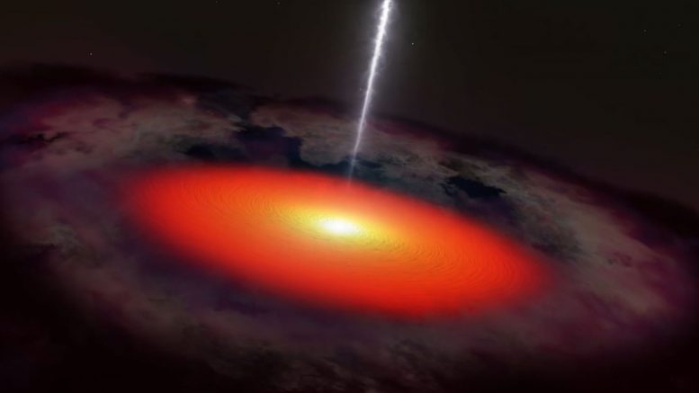 Fermi Traces Source of Cosmic Neutrino to Monster Black Hole