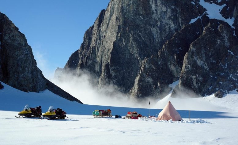 Field Camp Alexander Island Antarctica