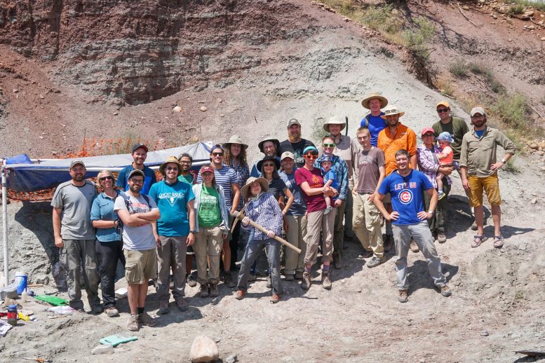 Fieldwork Crew Hayden Quarries Ghost Ranch New Mexico