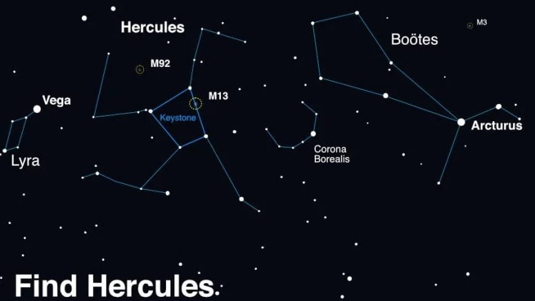 Find Hercules and the “Northern Crown”