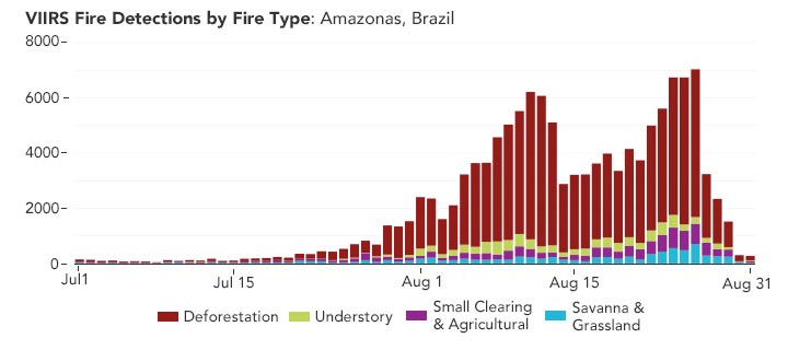 Fire Type Chart Amazonas Brazil