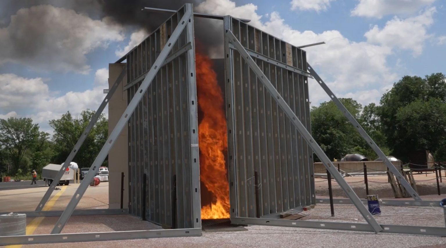 Can Fire Tornadoes Scale to Real-World Disasters?