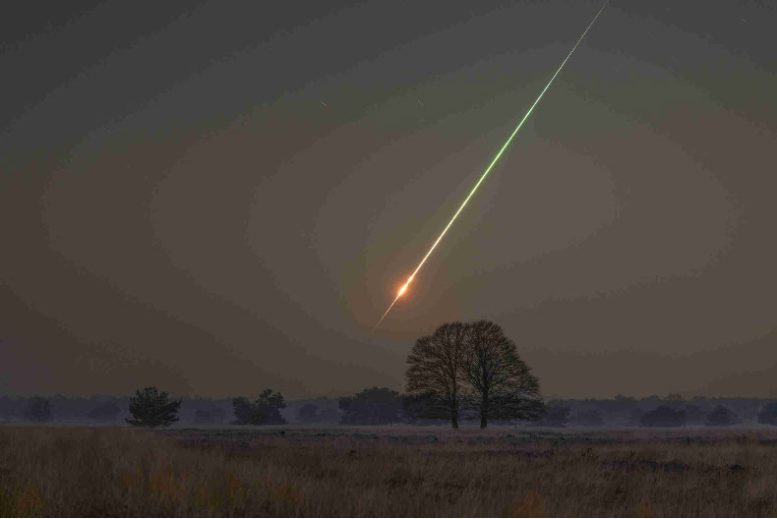 Fireball From Asteroid 2023 CX1
