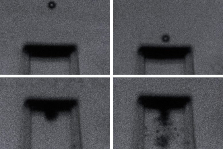 Firing Microparticles at Supersonic Speeds Metamaterial Resilience Test