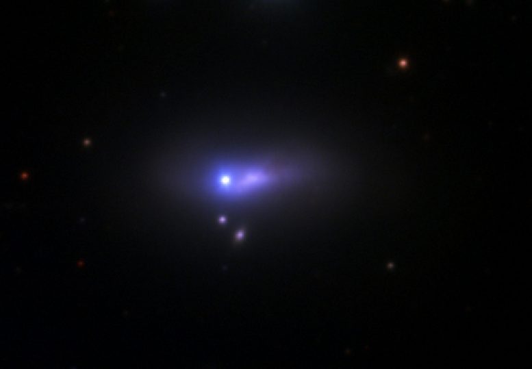 First Discovery of a Binary Companion for a Type Ia Supernova