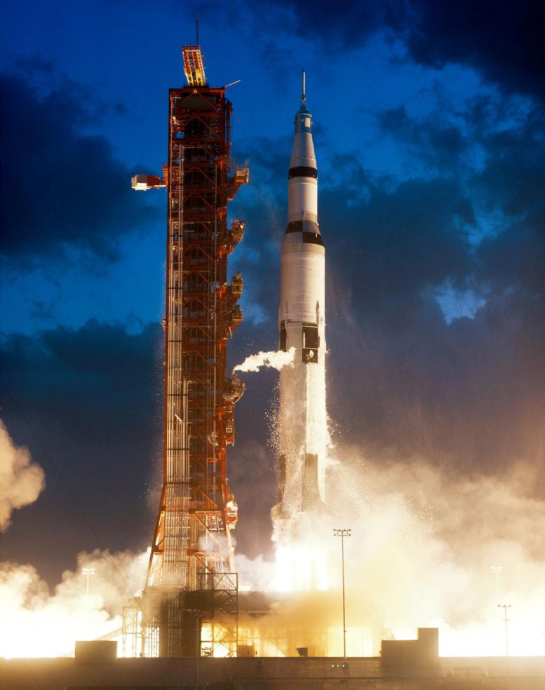 First Launch of Saturn V